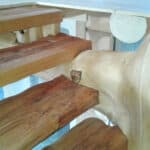 Baumstammtreppe Stufen Christian Egger M-B-S Modul-Bau