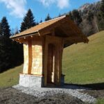 Holz Kapelle ohne Türe Christian Egger M-B-S Modul-Bau