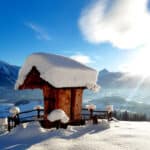 Holz Kapelle Winter Christian Egger M-B-S Modul-Bau Österreich